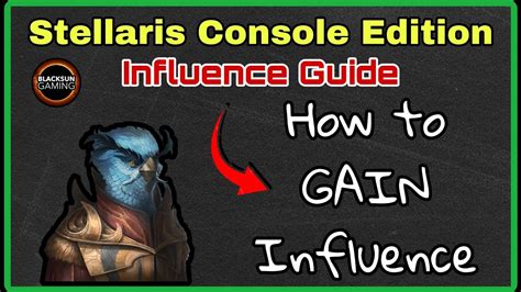 stellaris get more influence|What are the best ways to get influence : r/Stellaris